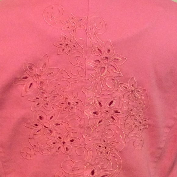 Coral Jacket by Susan Graver, Size 1X - Picture 4 of 5